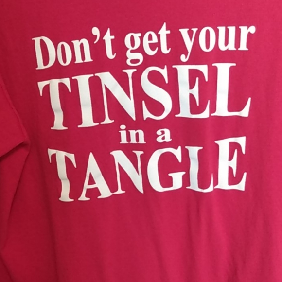 Bowery supply Tops - Bowery Supply Christmas T-Shirt – Red – Size XL